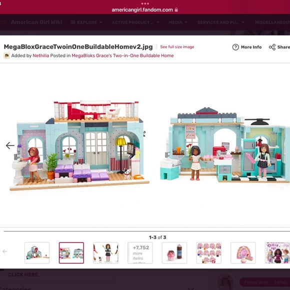 American Girl Grace 2 in 1 Buildable Home - Picture 3 of 5